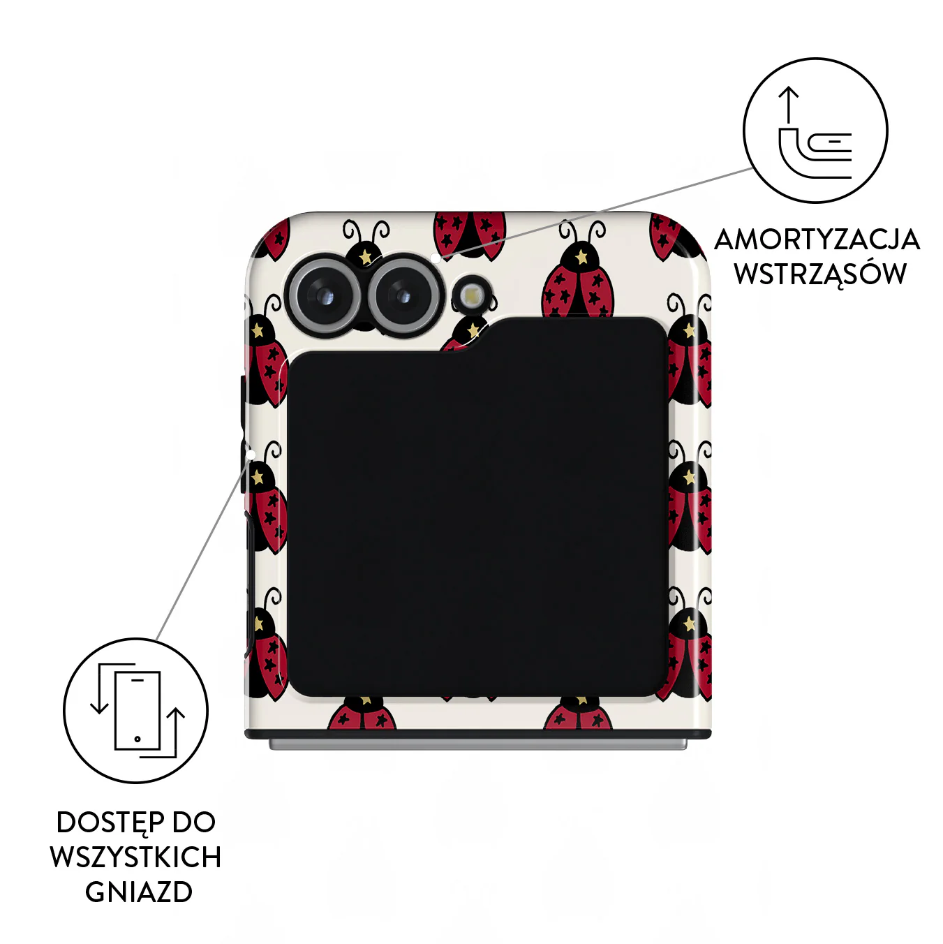 Lady Luck - Samsung Galaxy Z Flip 7 FE Etui - Image 3