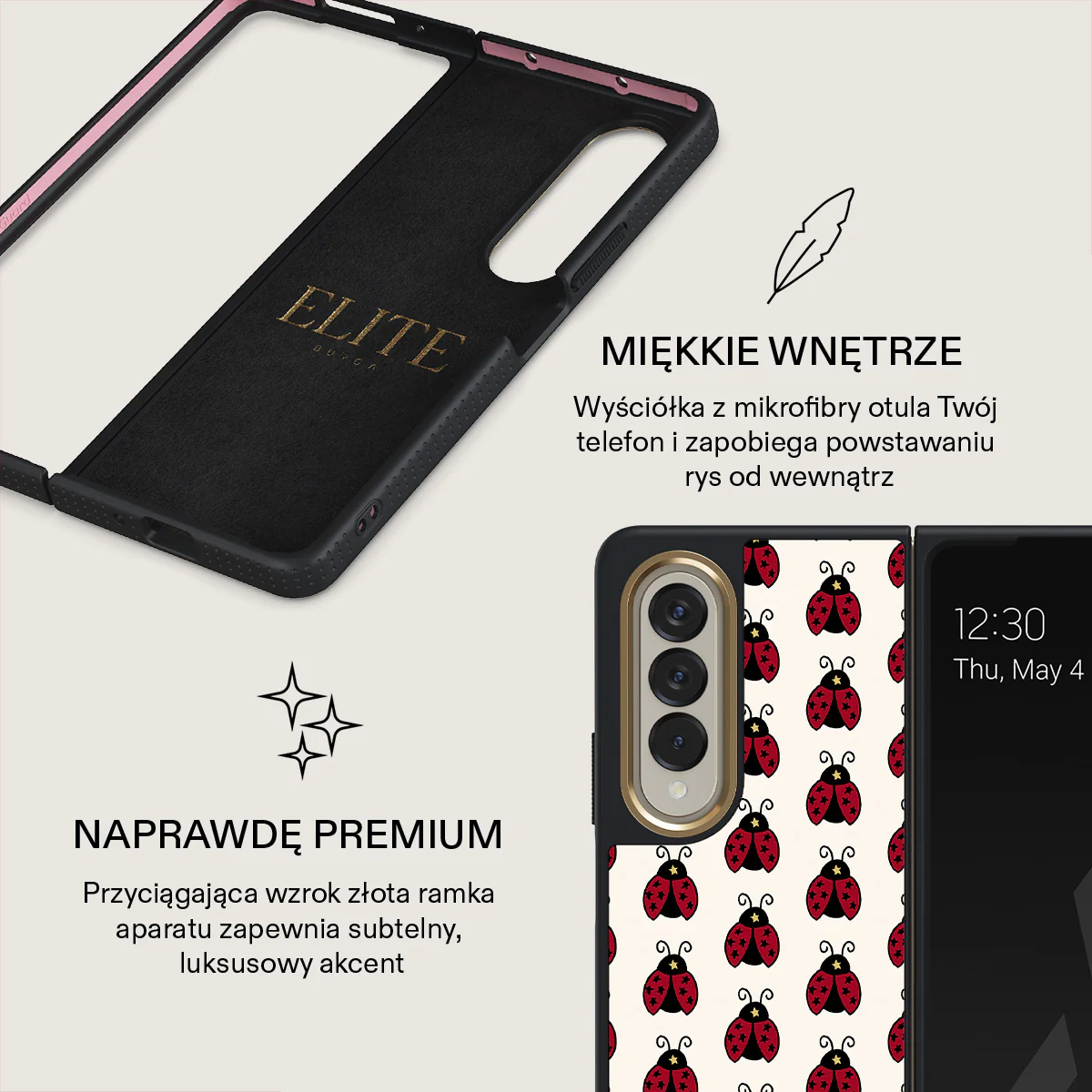 Lady Luck - Samsung Galaxy Z Fold 4 Etui - Image 11