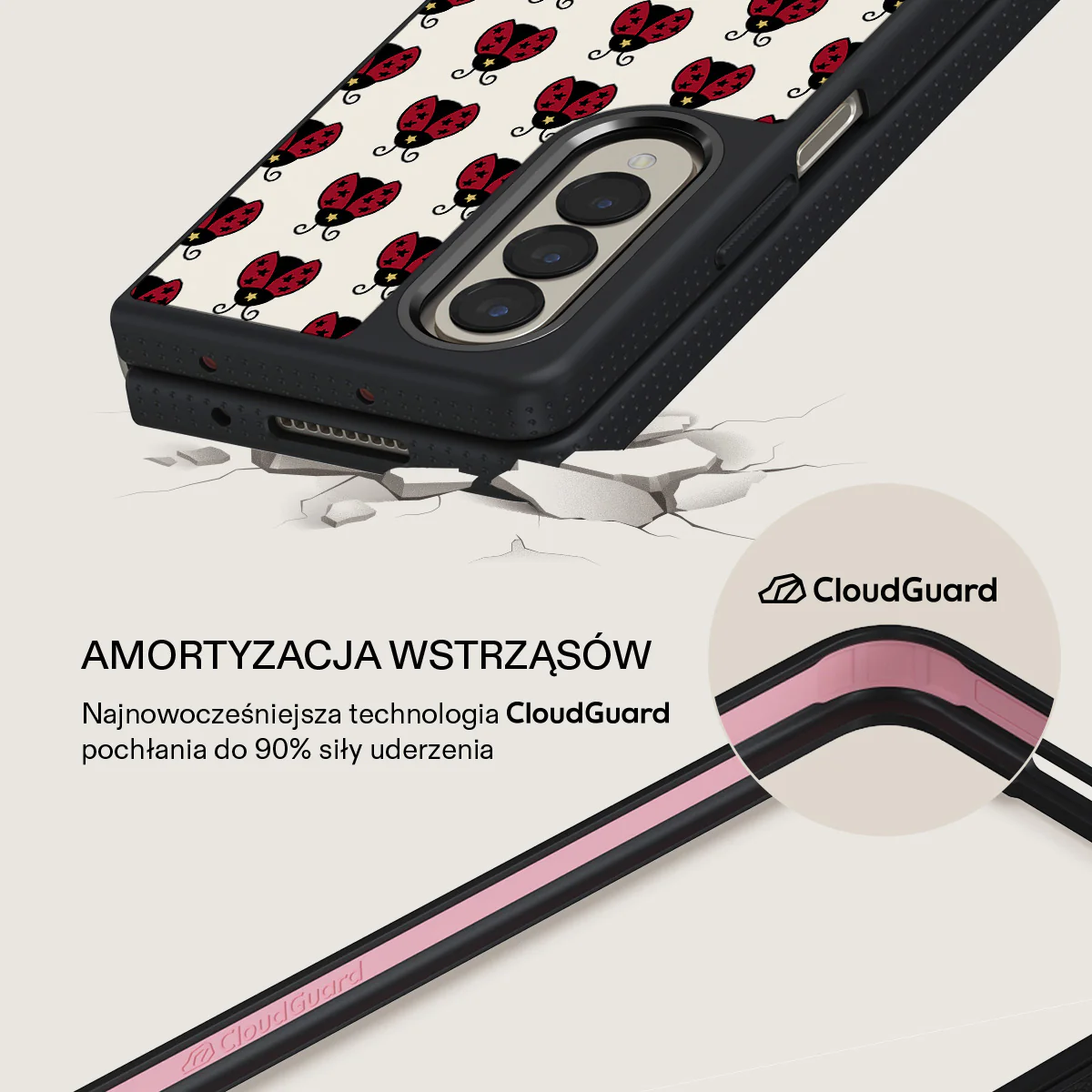Lady Luck - Samsung Galaxy Z Fold 4 Etui - Image 15