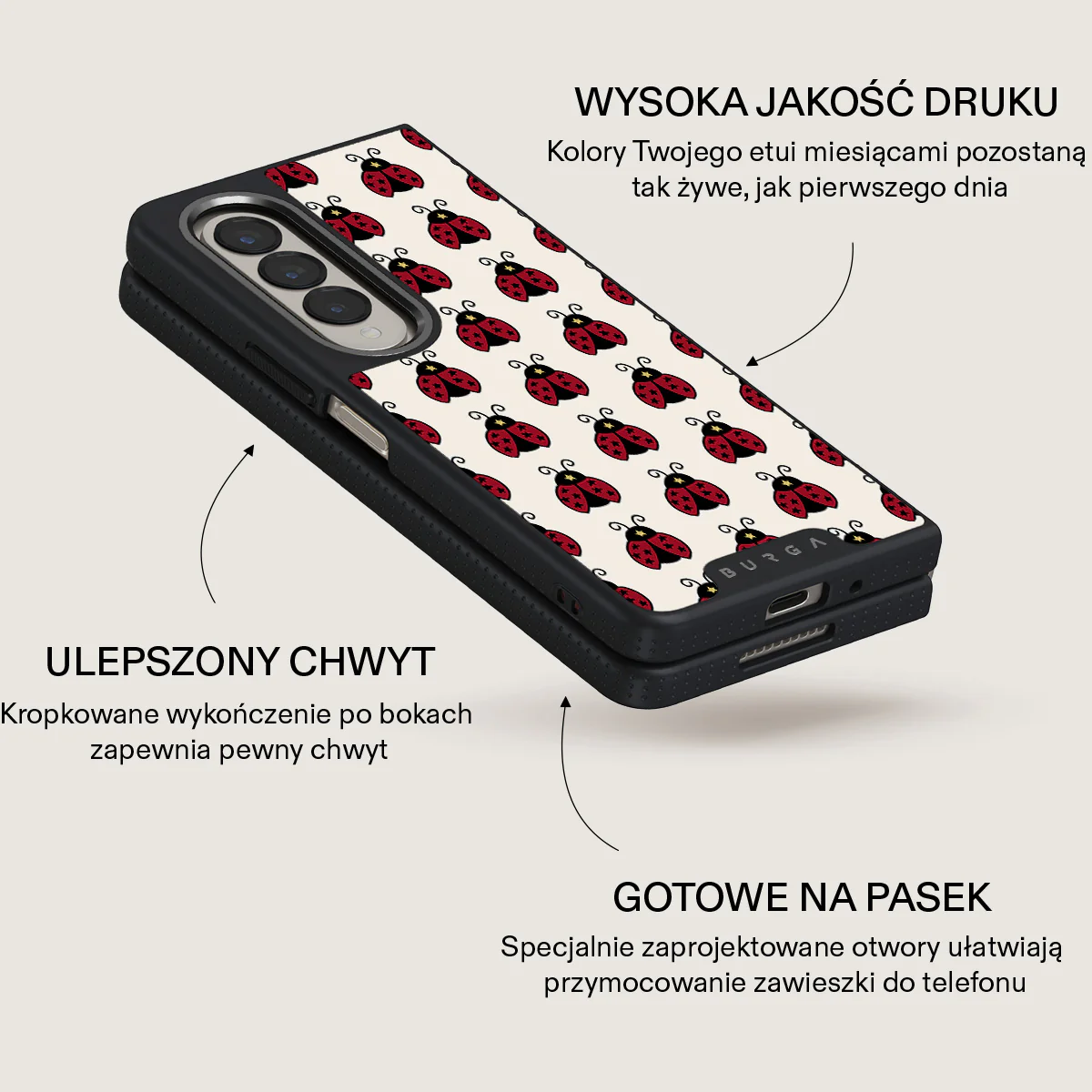 Lady Luck - Samsung Galaxy Z Fold 4 Etui - Image 17