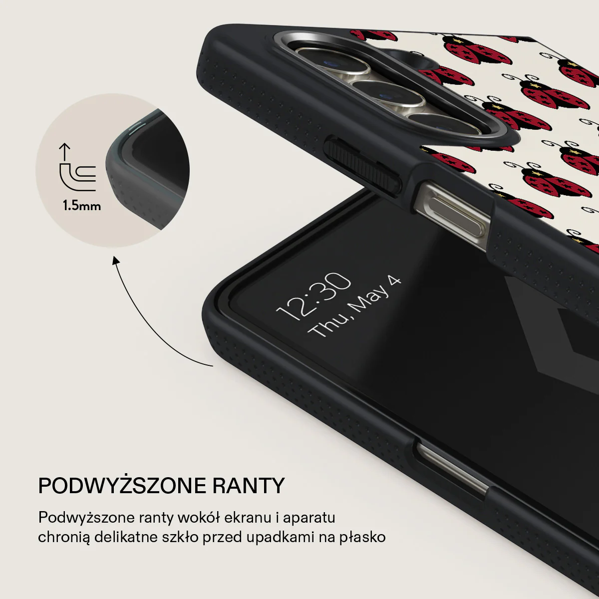 Lady Luck - Samsung Galaxy Z Fold 5 Etui - Image 11