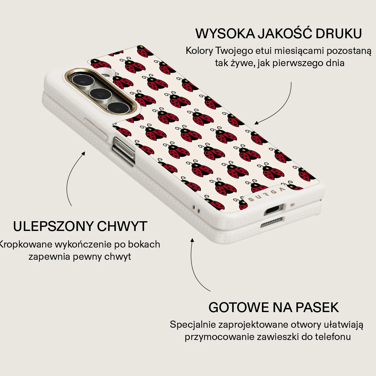 Lady Luck - Samsung Galaxy Z Fold 5 Etui - Image 19