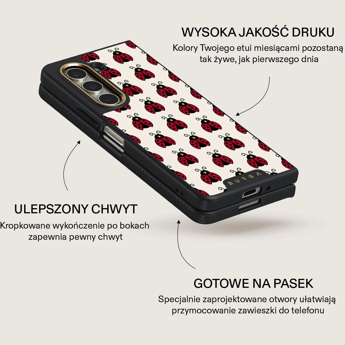Lady Luck - Samsung Galaxy Z Fold 5 Etui - Image 5