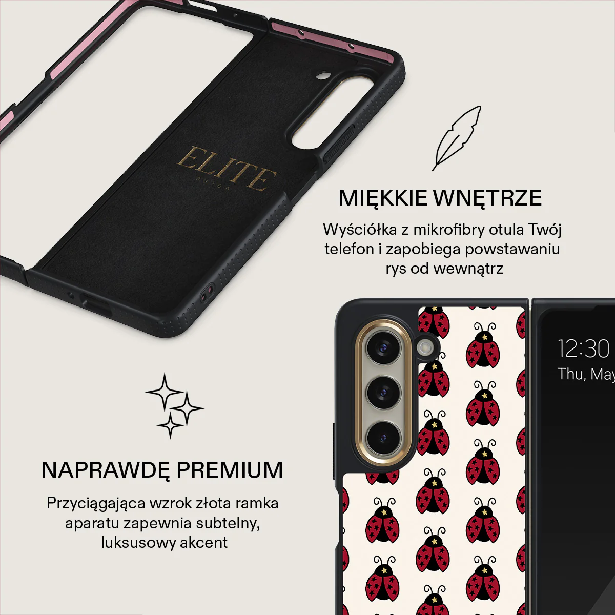 Lady Luck - Samsung Galaxy Z Fold 5 Etui - Image 6