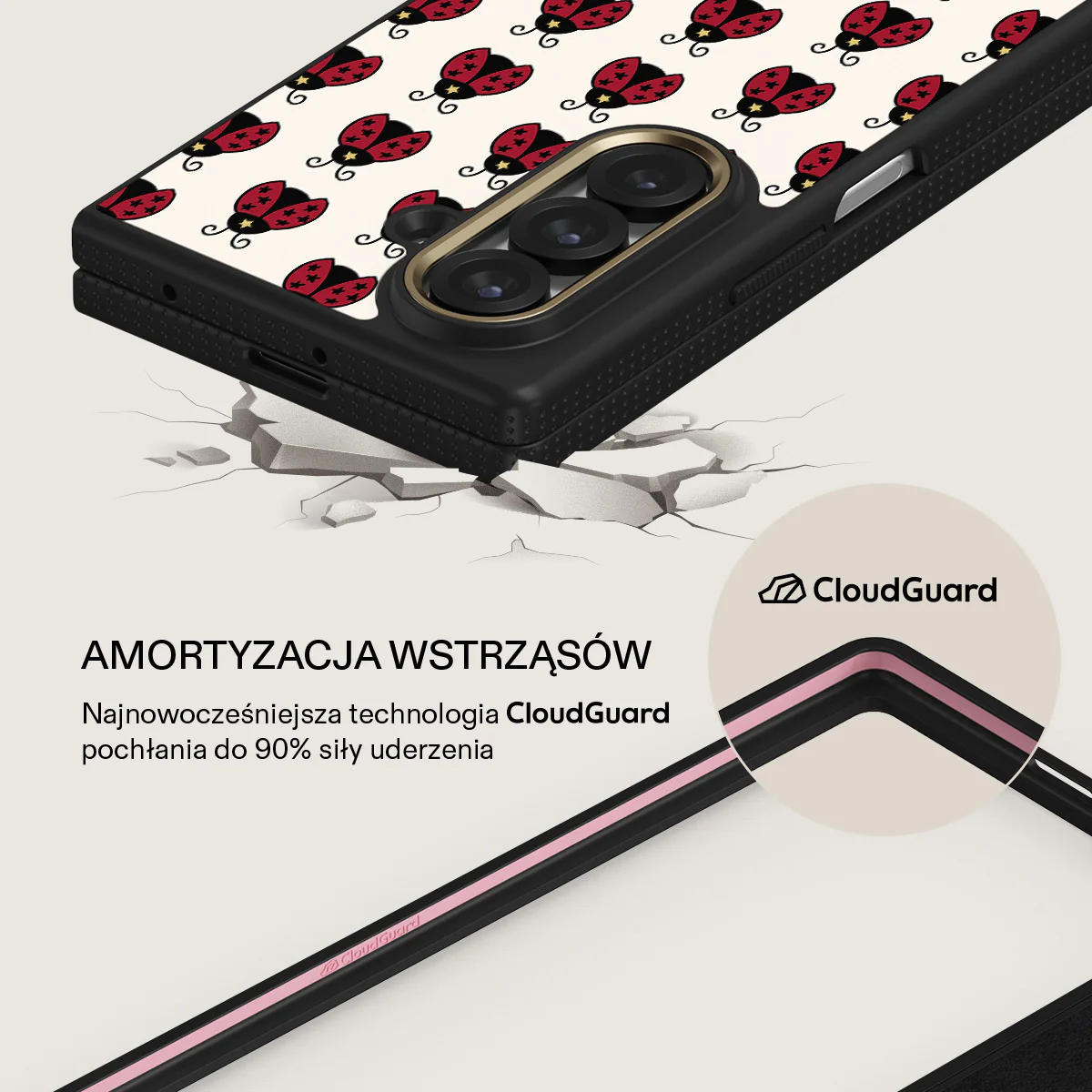 Lady Luck - Samsung Galaxy Z Fold 7 Etui - Image 3