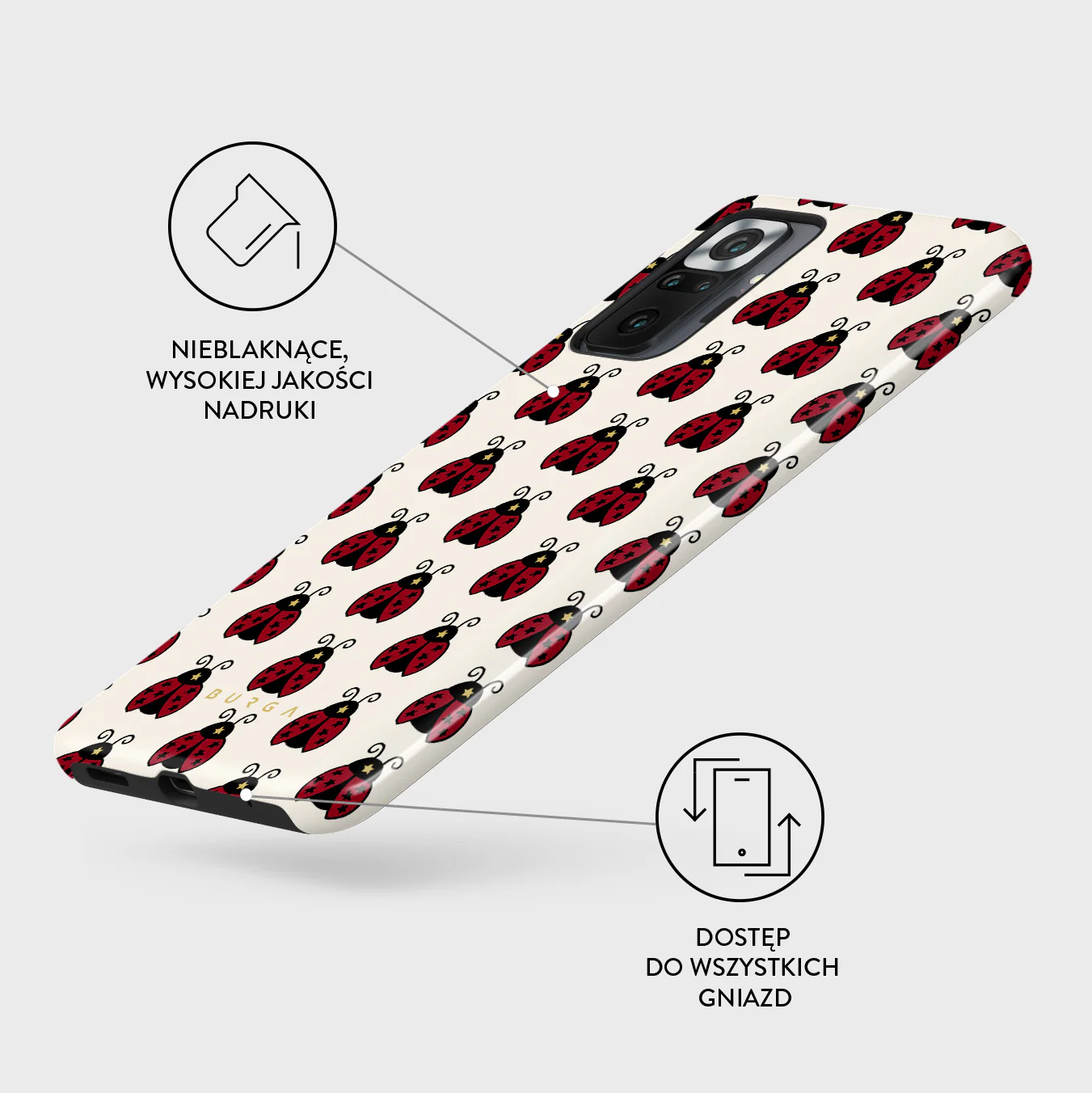 Lady Luck - Xiaomi Redmi Note 10 Pro Etui - Image 3