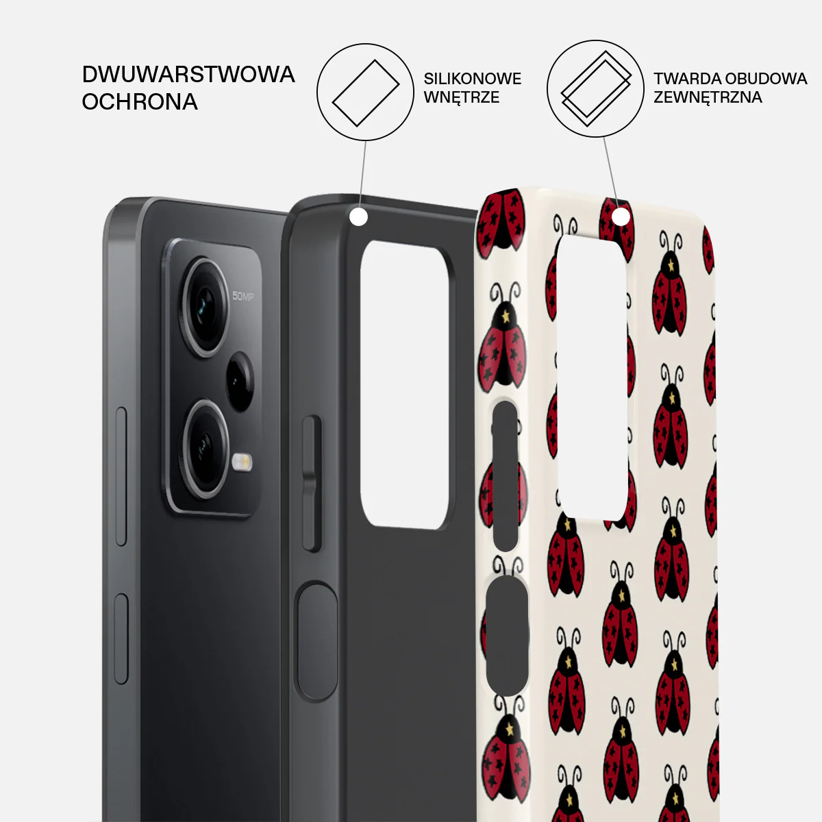 Lady Luck - Xiaomi Redmi Note 12 Pro+ 5G Etui - Image 2