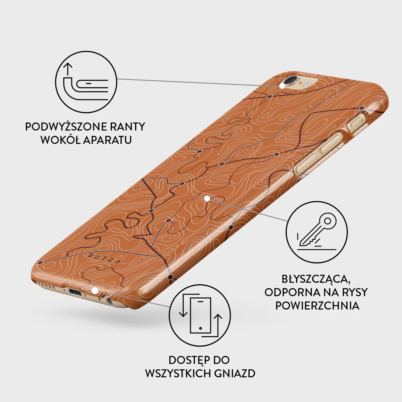 Latitude - iPhone 6 / 6S Etui - Image 3
