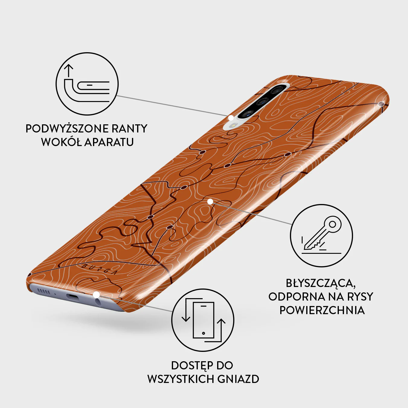 Latitude - Samsung Galaxy A50 Etui - Image 3