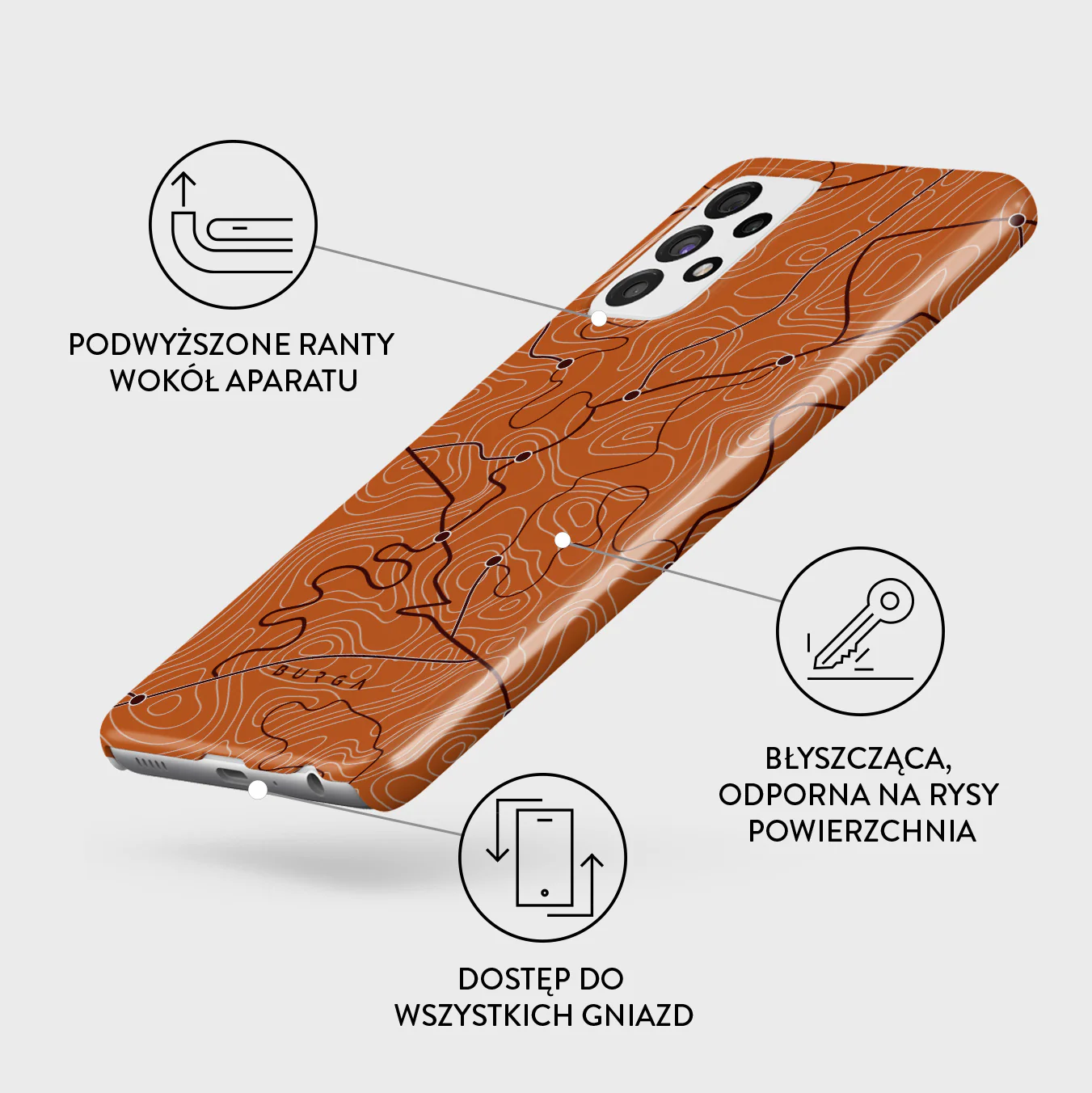 Latitude - Samsung Galaxy A72 4G / 5G Etui - Image 3