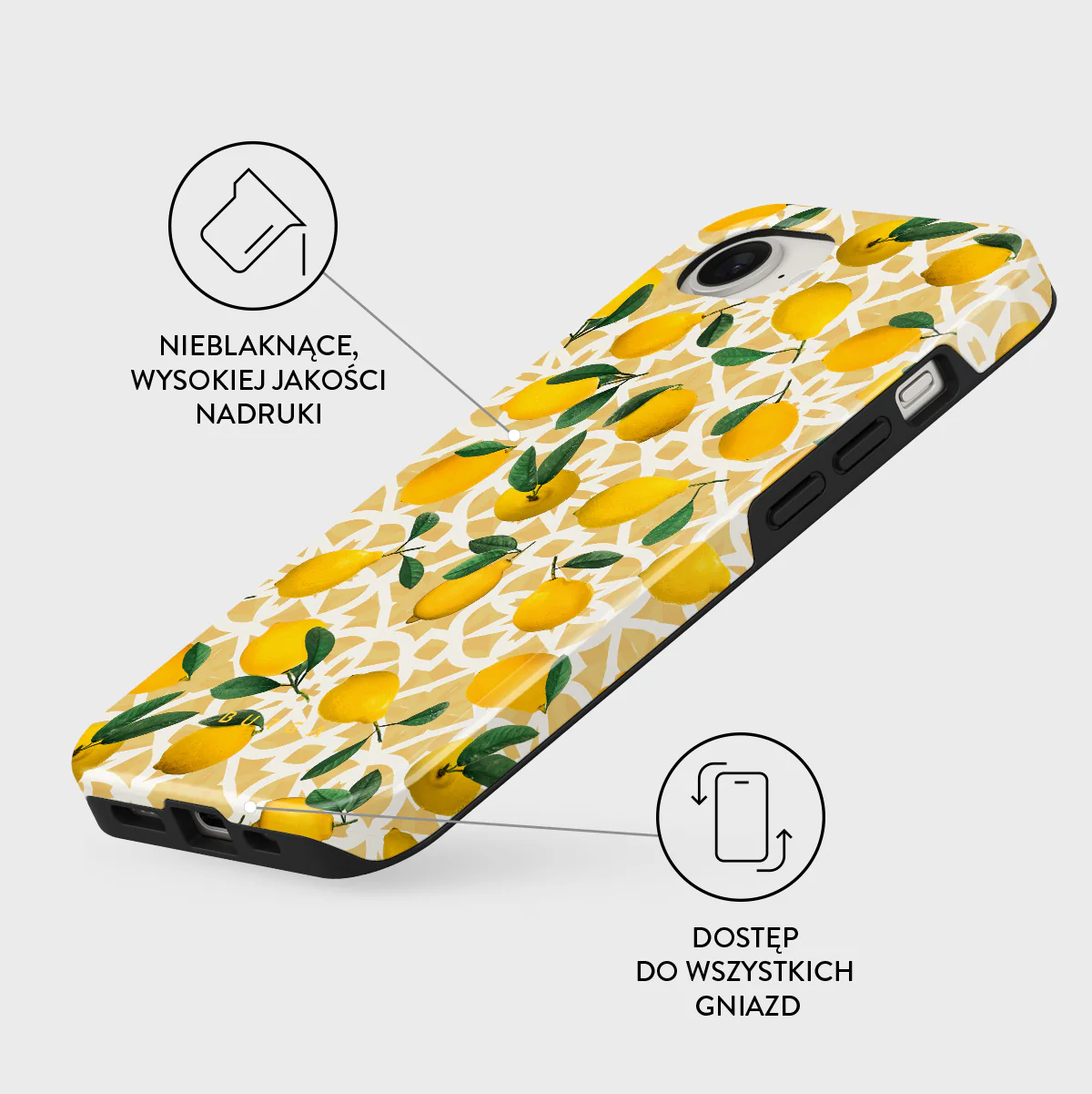 Lemon Juice - iPhone 17e Etui - Image 3