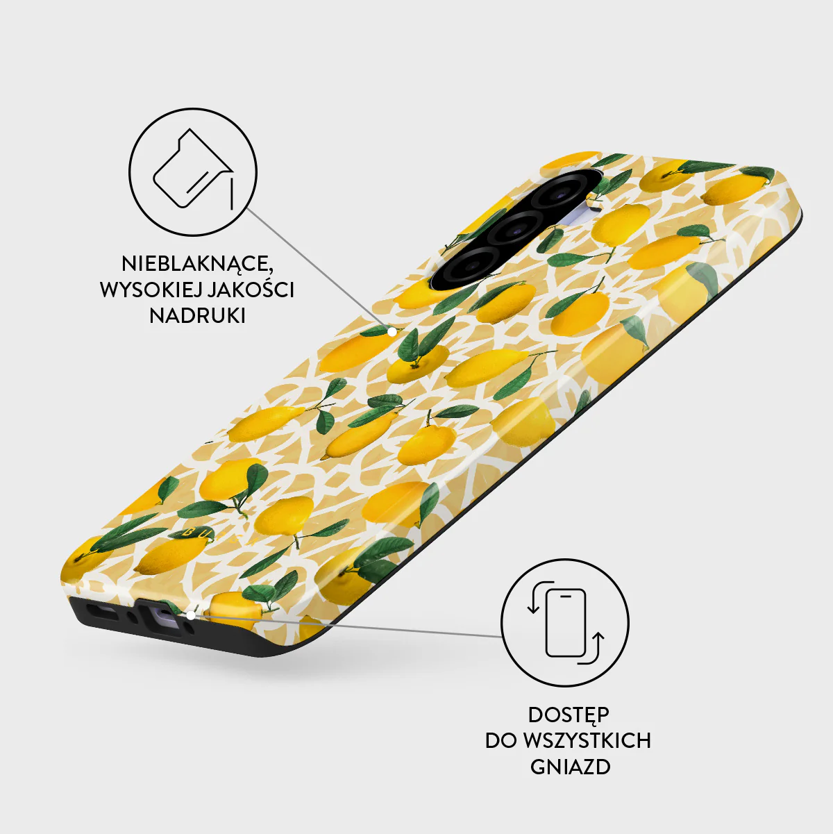 Lemon Juice - Samsung Galaxy A37 5G Etui - Image 3