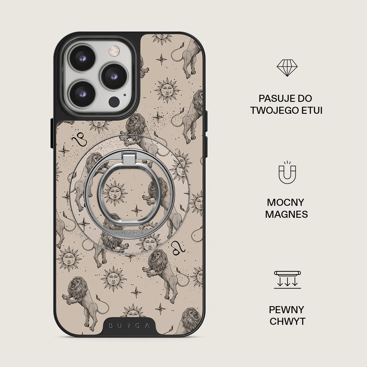 Leo - Magnetyczny Okrągły Uchwyt - Image 2