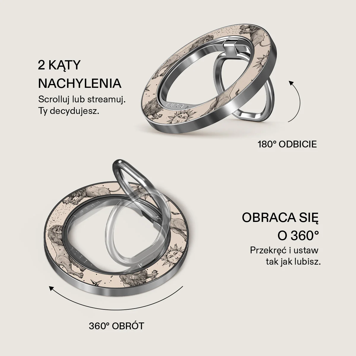 Leo - Magnetyczny Okrągły Uchwyt - Image 3