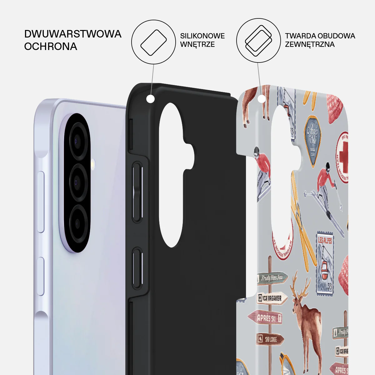 Les Alpes - Samsung Galaxy A37 5G Etui - Image 2