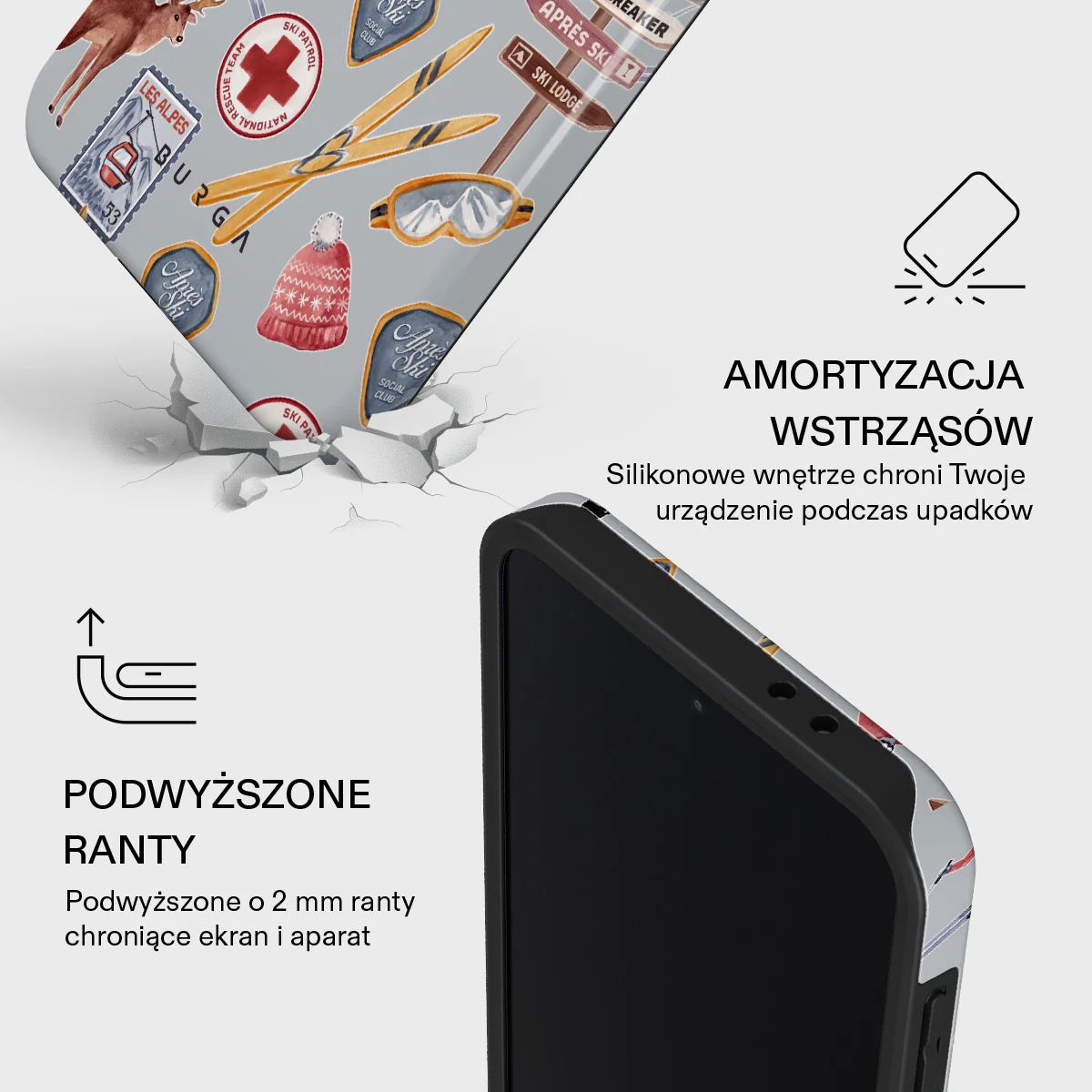 Les Alpes - Samsung Galaxy A37 5G Etui - Image 4