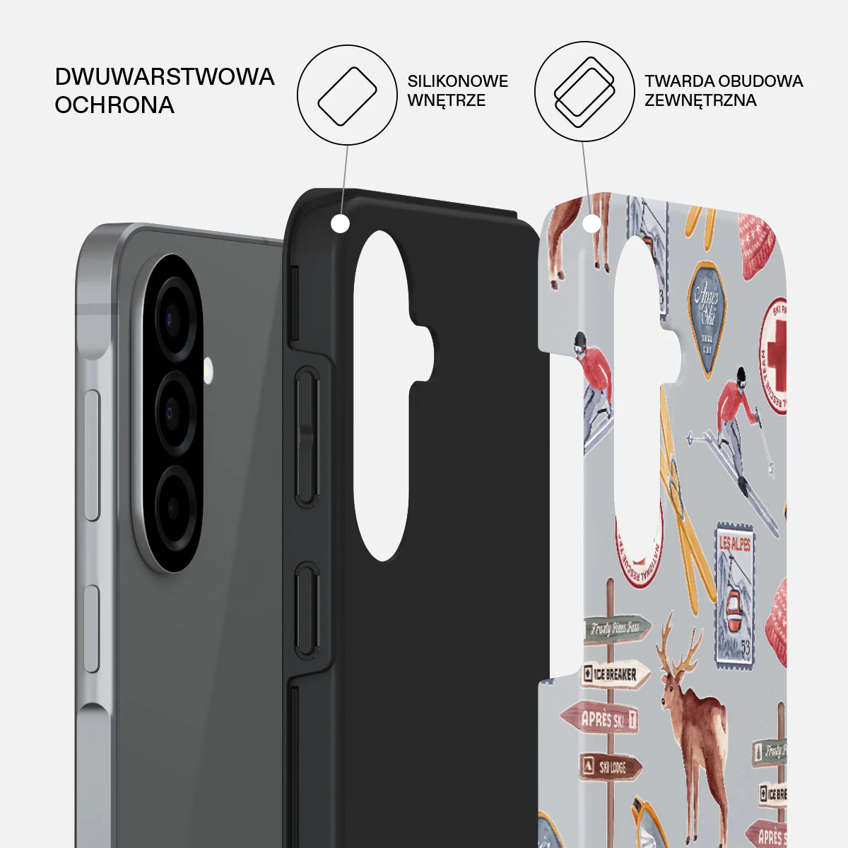 Les Alpes - Samsung Galaxy A57 5G Etui - Image 2