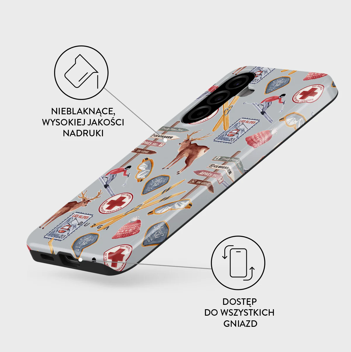 Les Alpes - Samsung Galaxy A57 5G Etui - Image 3