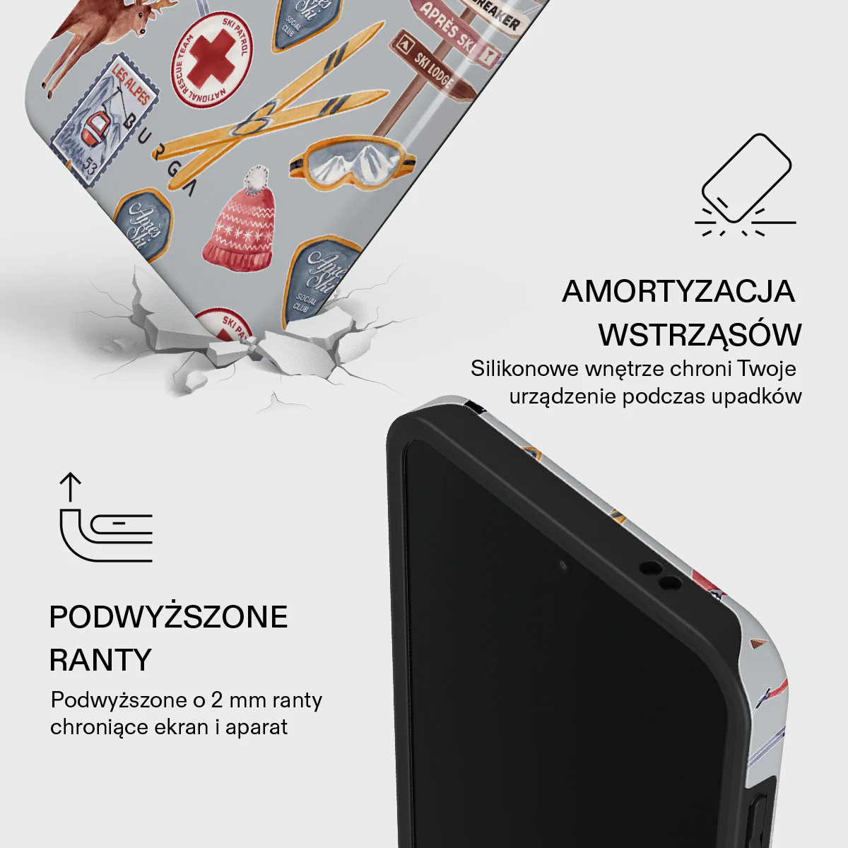 Les Alpes - Samsung Galaxy A57 5G Etui - Image 4