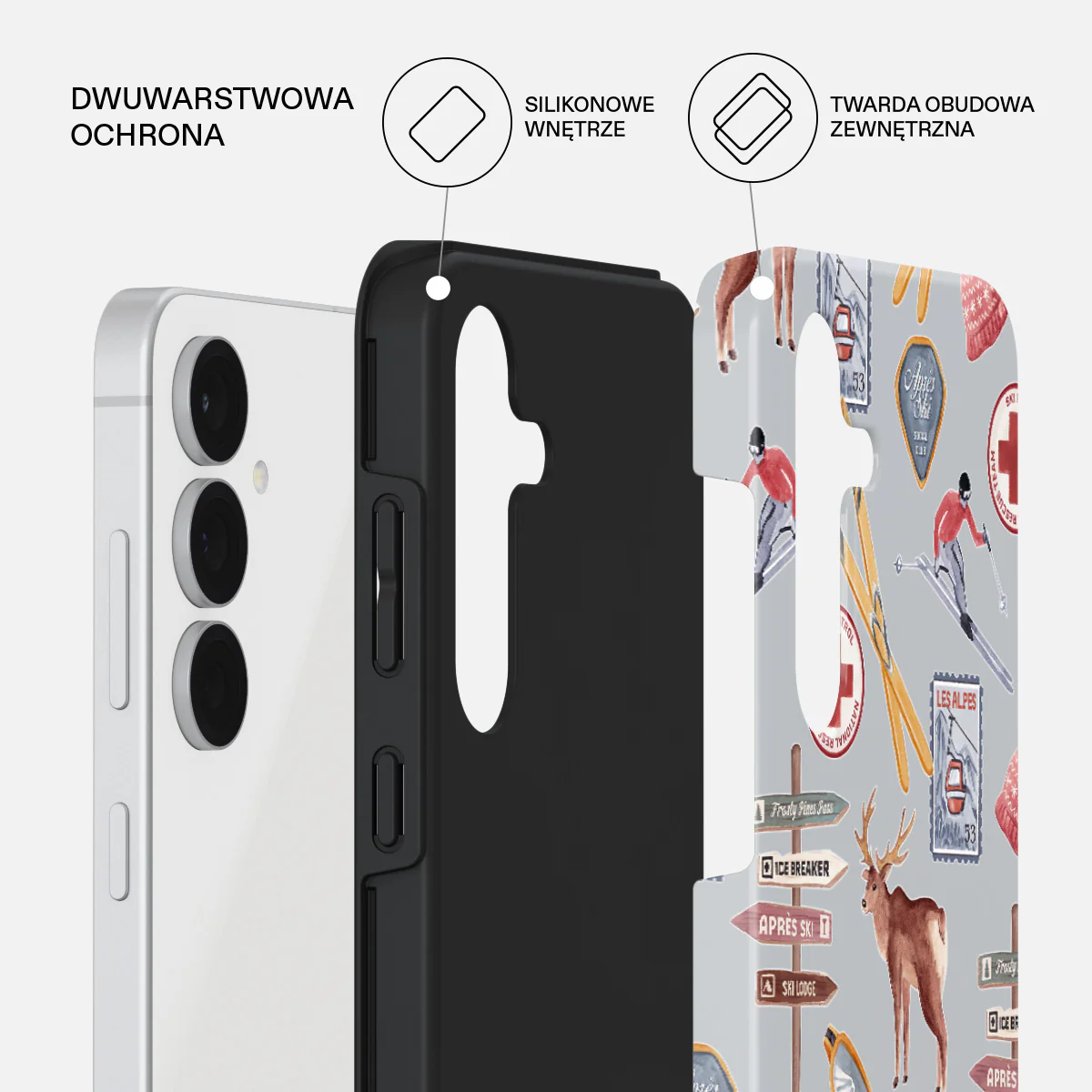 Les Alpes - Samsung Galaxy S25 FE Etui - Image 2