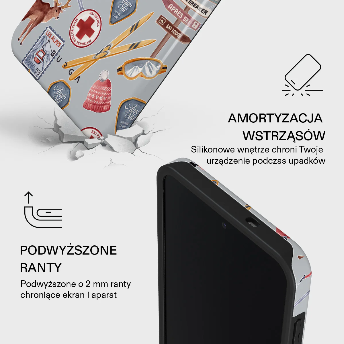 Les Alpes - Samsung Galaxy S25 FE Etui - Image 4