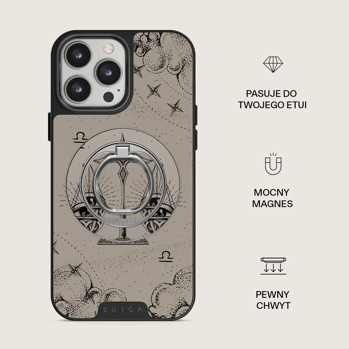 Libra - Magnetyczny Okrągły Uchwyt - Image 2