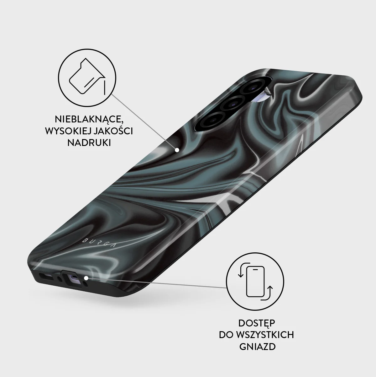 Lightning Strike - Samsung Galaxy A37 5G Etui - Image 3