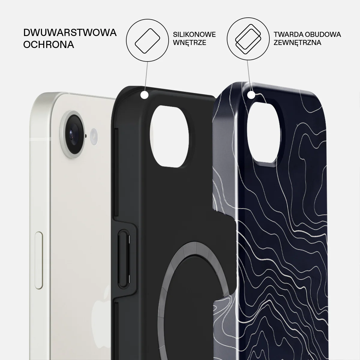 Drifting Shores - iPhone 17e Etui - Image 2