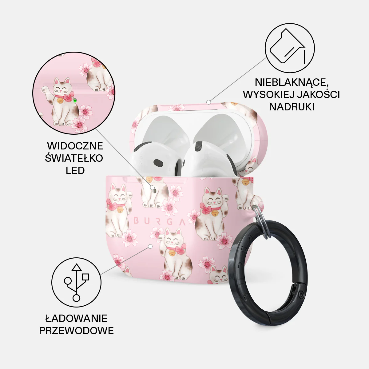 Maneki Neko - Etui AirPods 4 - Image 3
