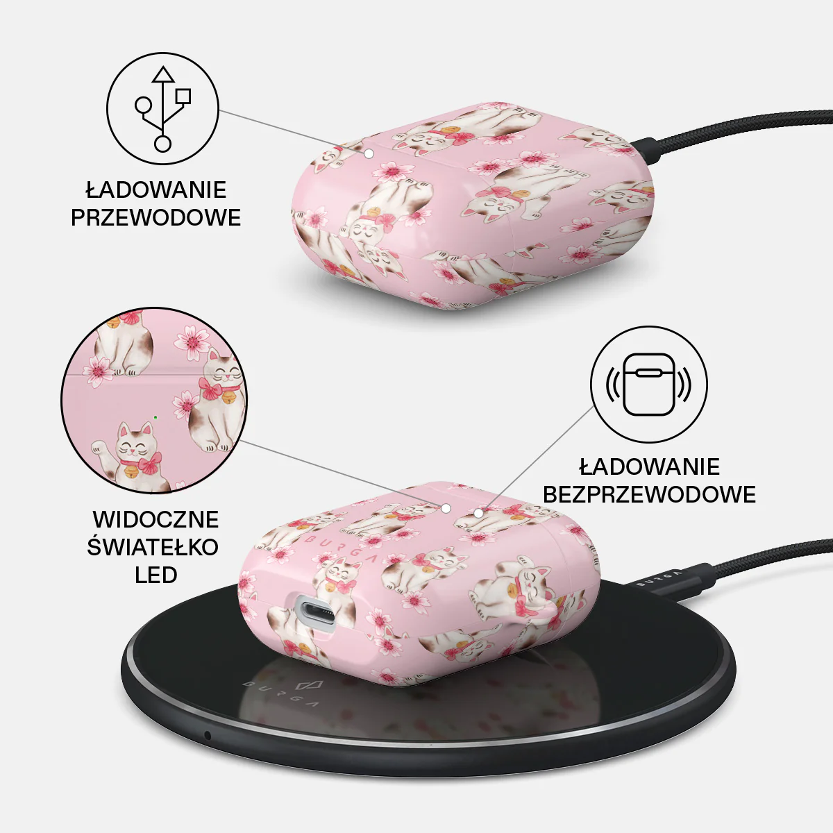 Maneki Neko - Etui AirPods - Image 3