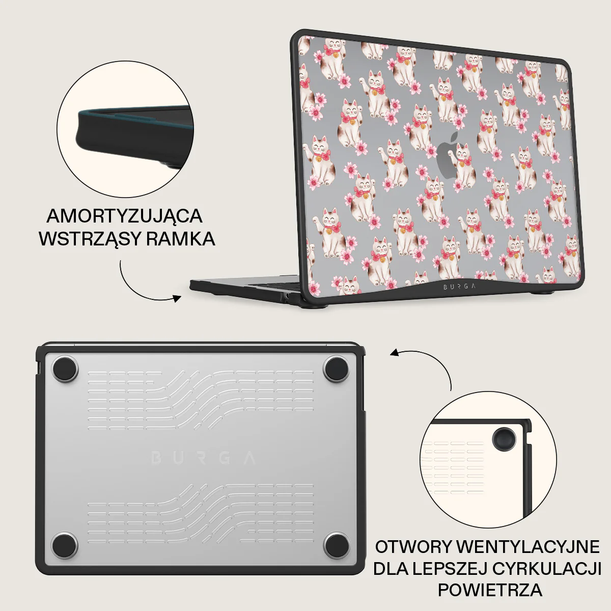 Maneki Neko - Etui do MacBooka - Image 10