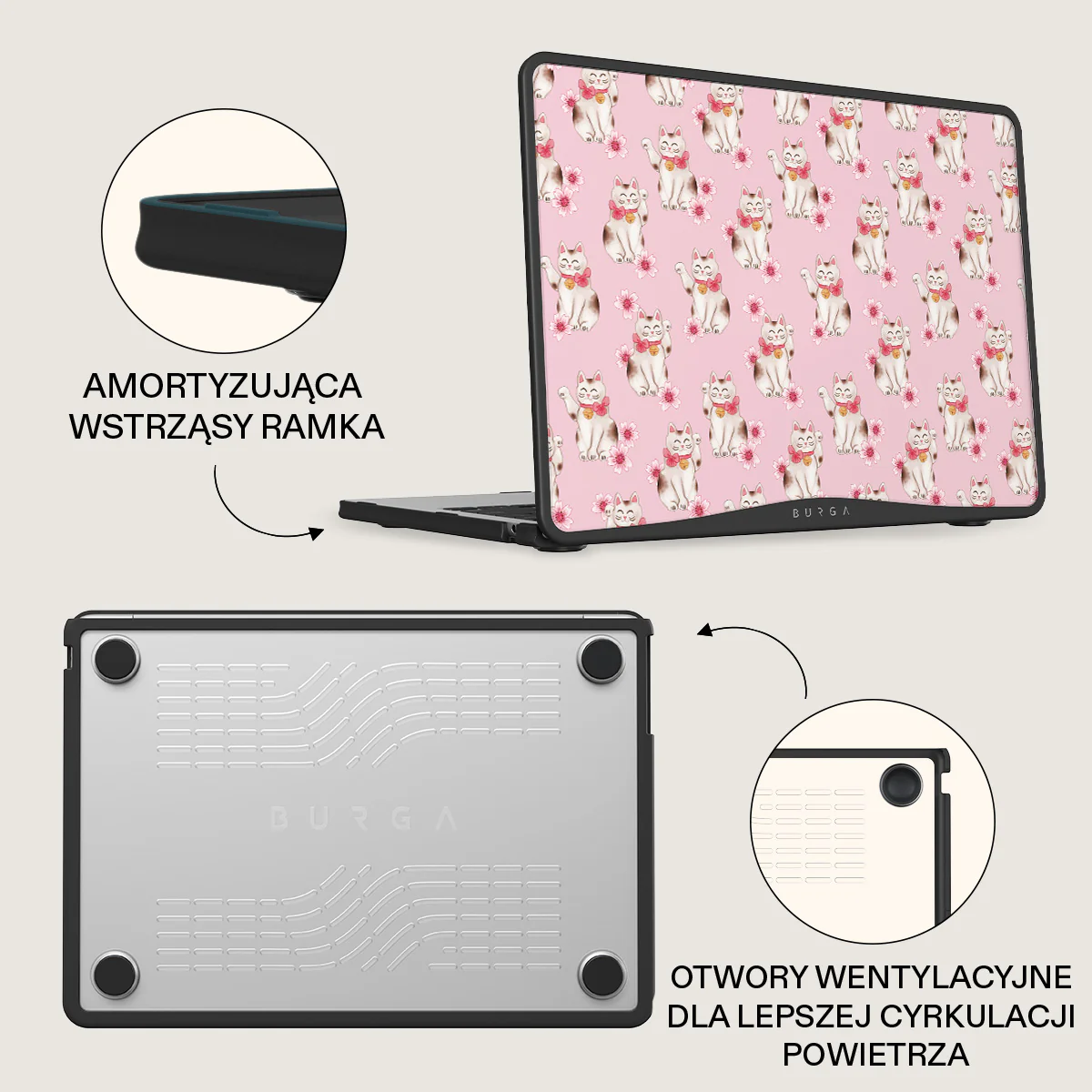 Maneki Neko - Etui do MacBooka - Image 13