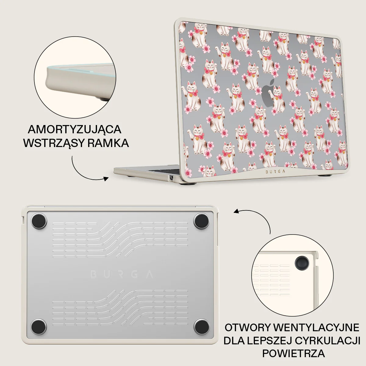 Maneki Neko - Etui do MacBooka - Image 8
