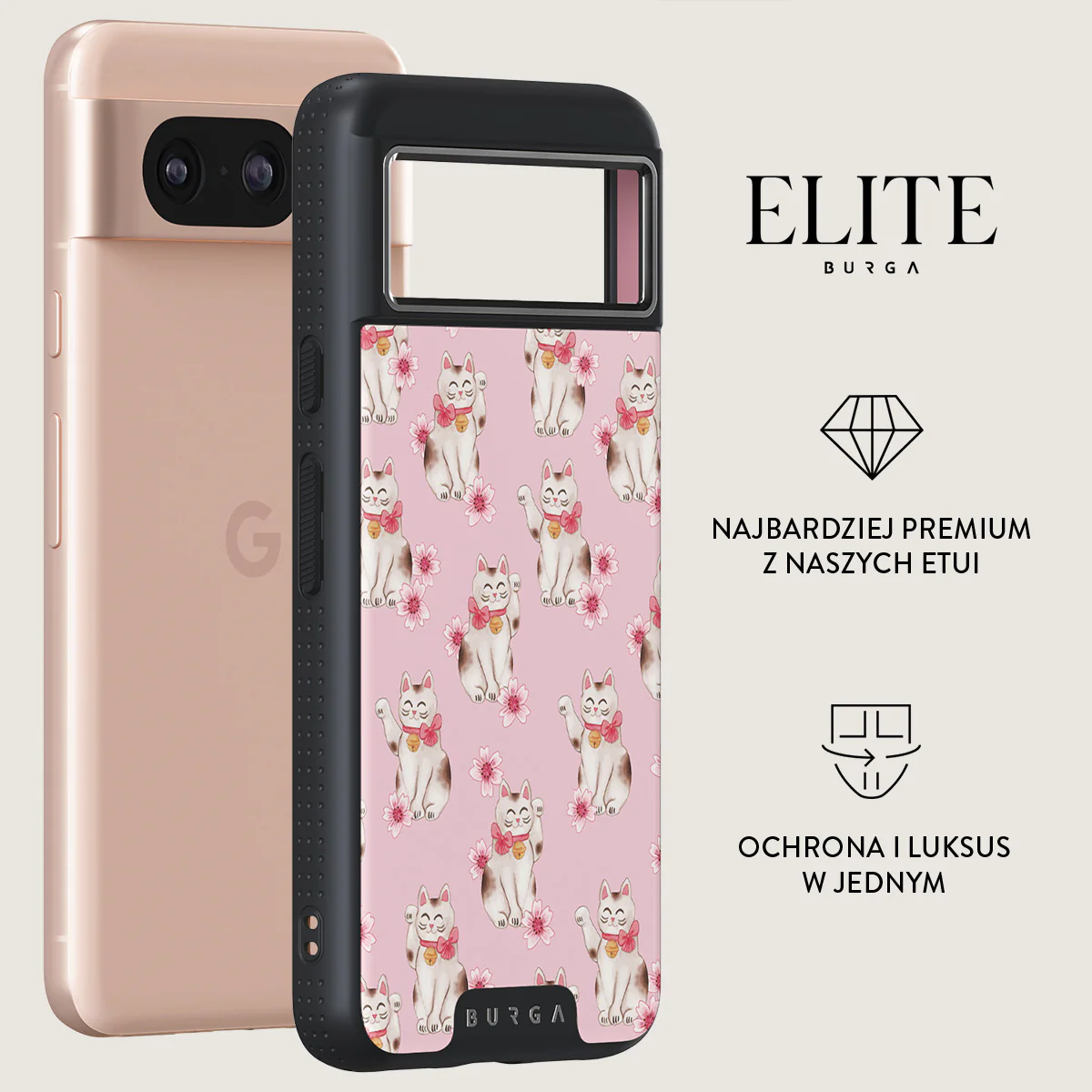 Maneki Neko - Google Pixel 8 Etui - Image 13