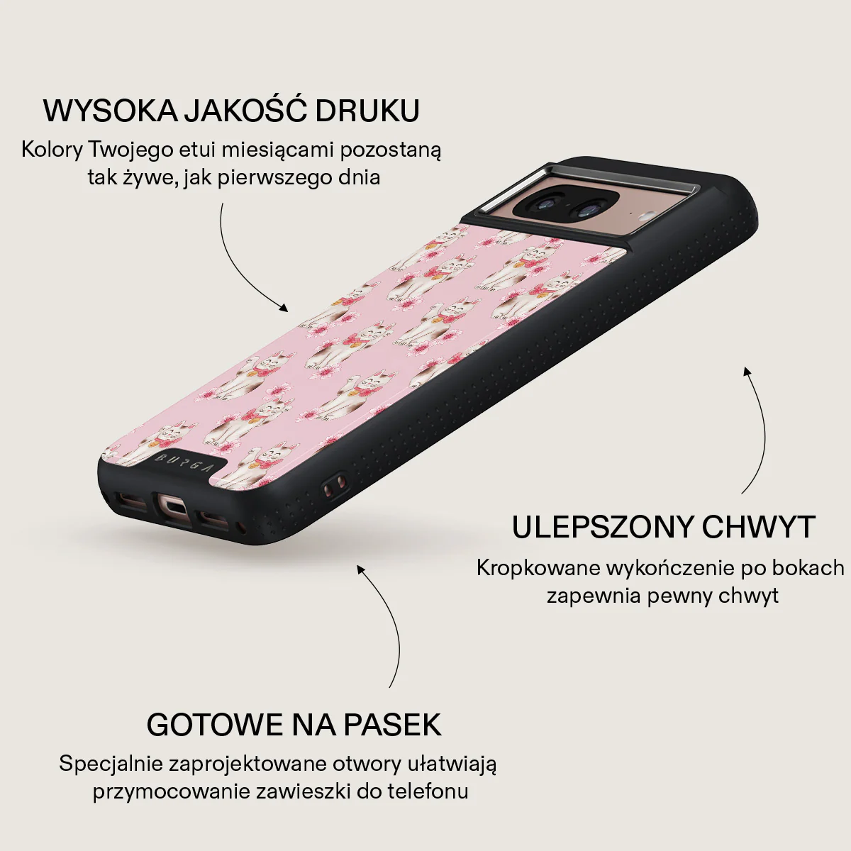 Maneki Neko - Google Pixel 8 Etui - Image 16