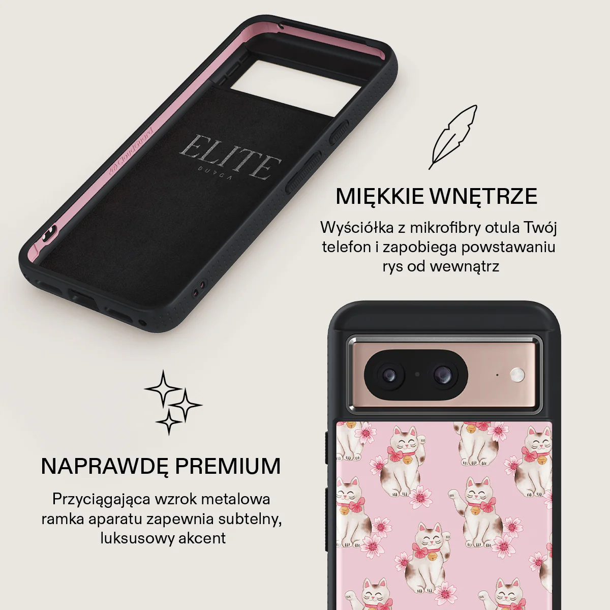 Maneki Neko - Google Pixel 8 Etui - Image 17