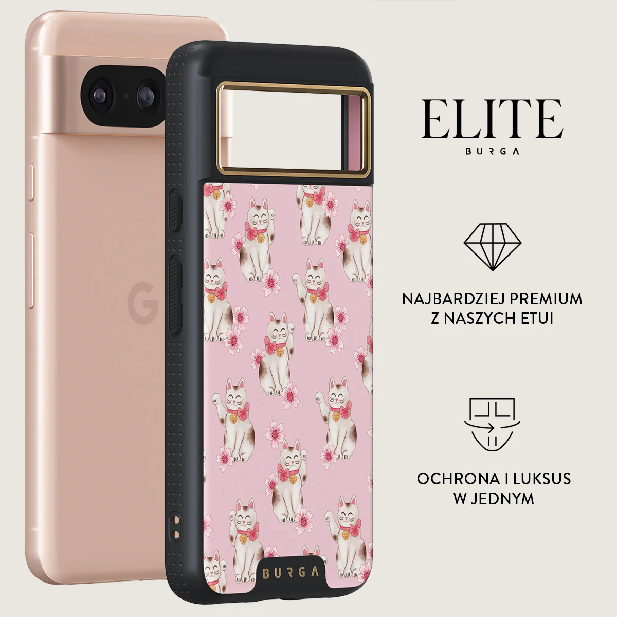 Maneki Neko - Google Pixel 8 Etui - Image 6