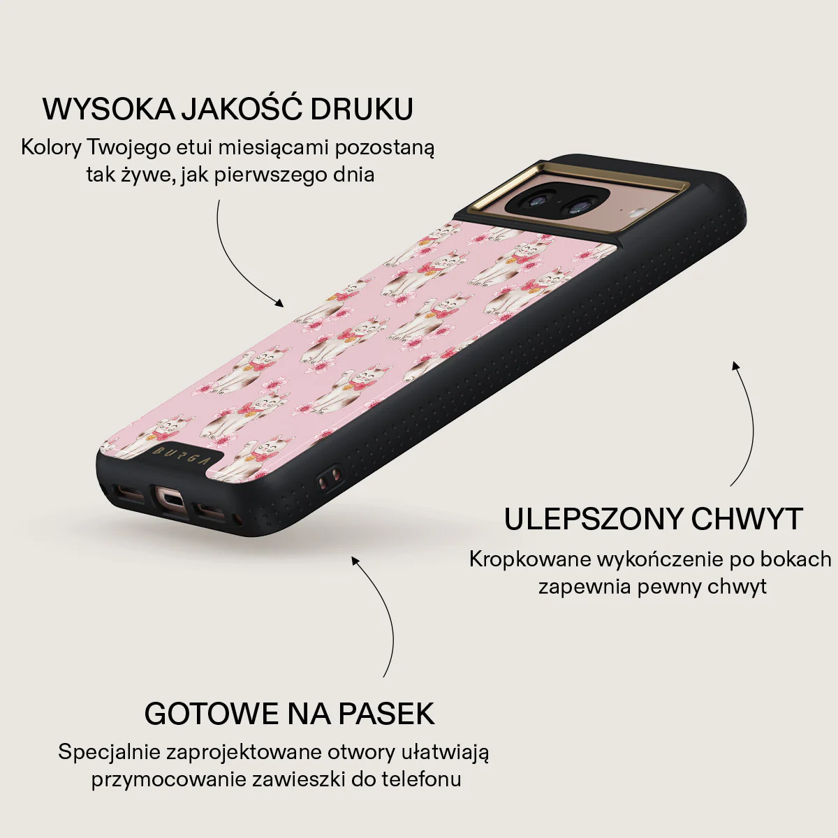 Maneki Neko - Google Pixel 8 Etui - Image 9
