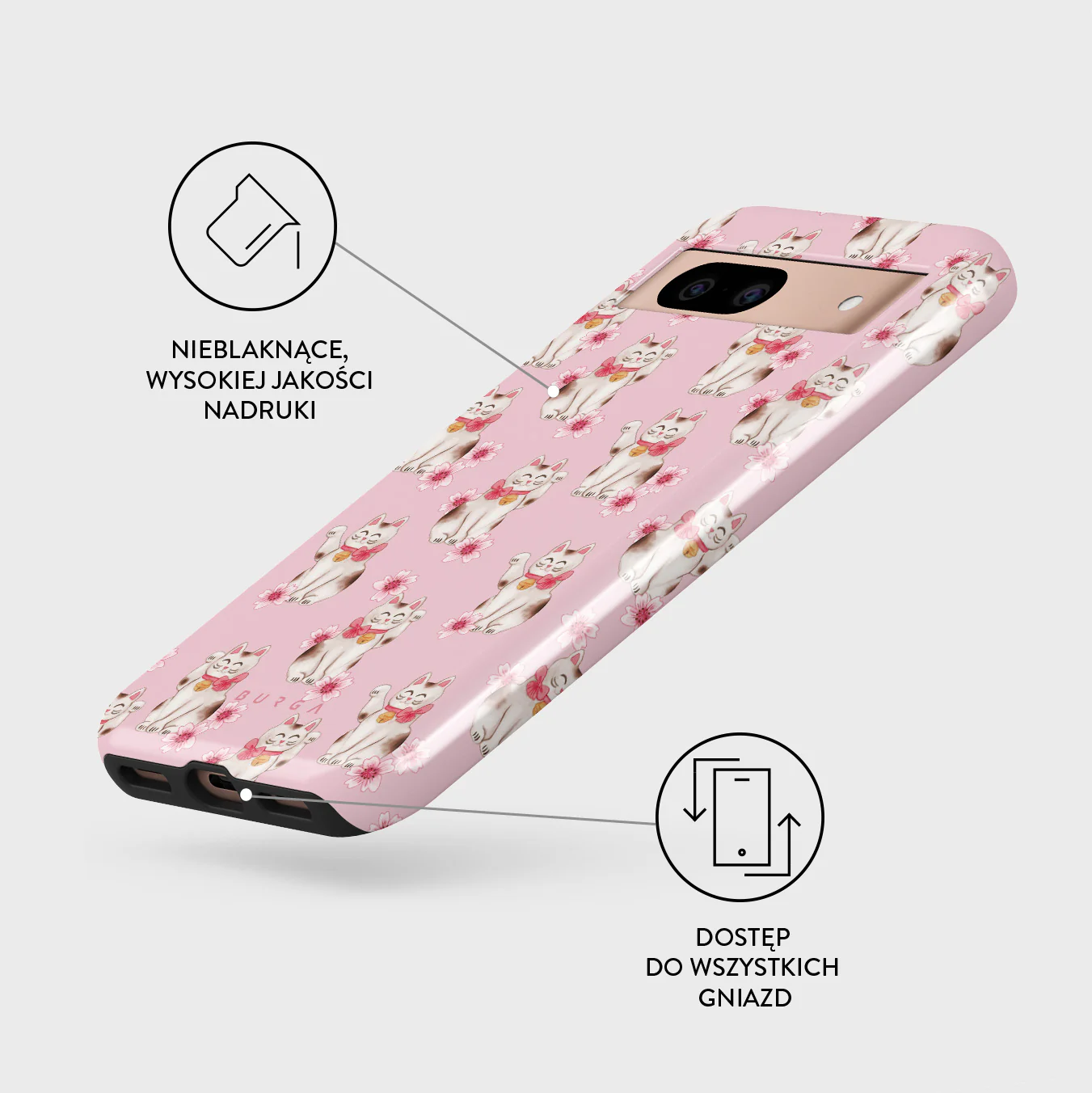 Maneki Neko - Google Pixel 8a Etui - Image 3