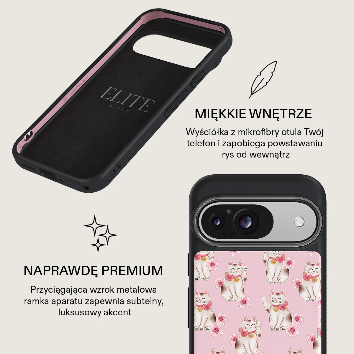 Maneki Neko - Google Pixel 9 Etui - Image 17