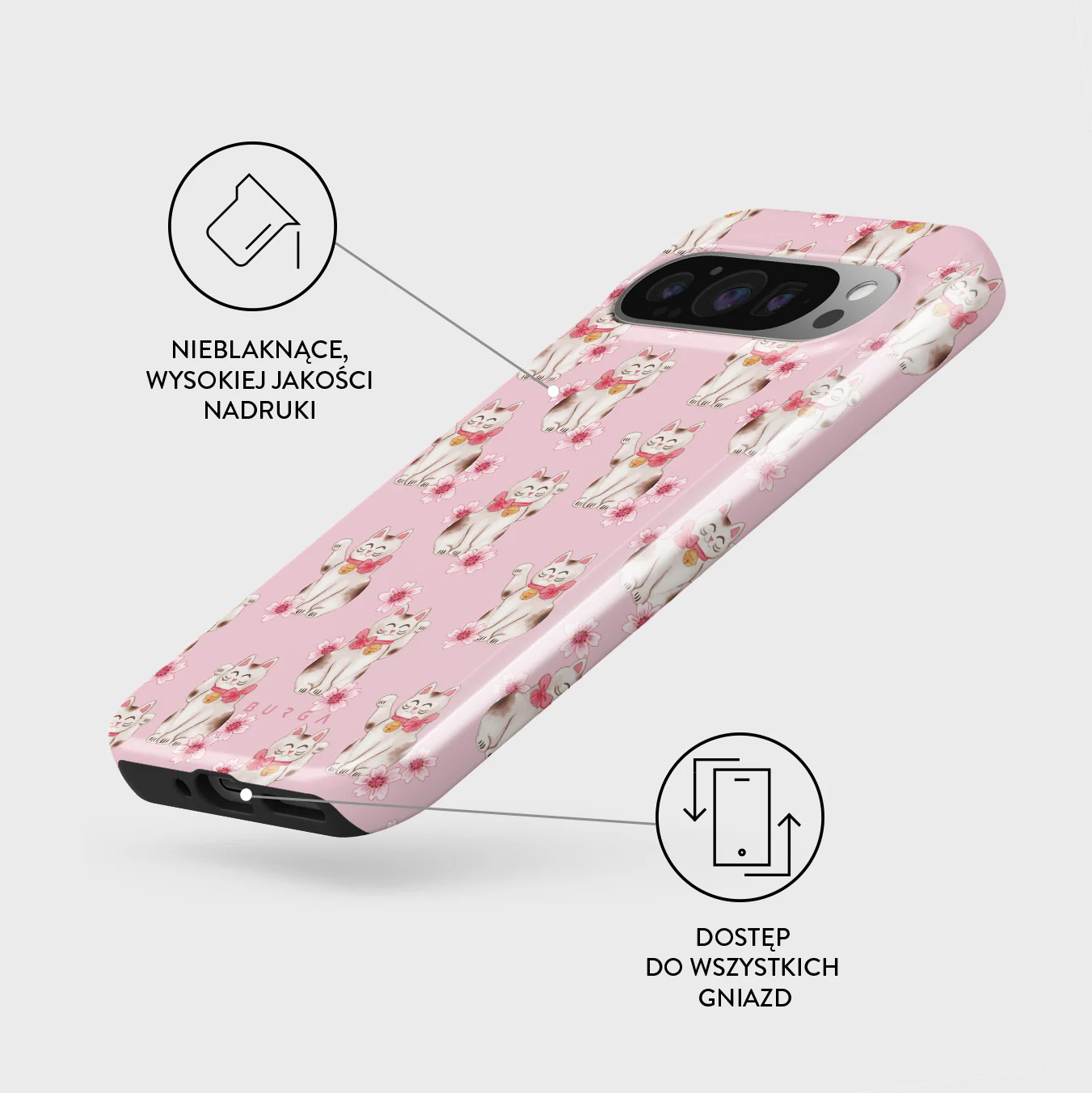 Maneki Neko - Google Pixel 9 Pro XL Etui - Image 3