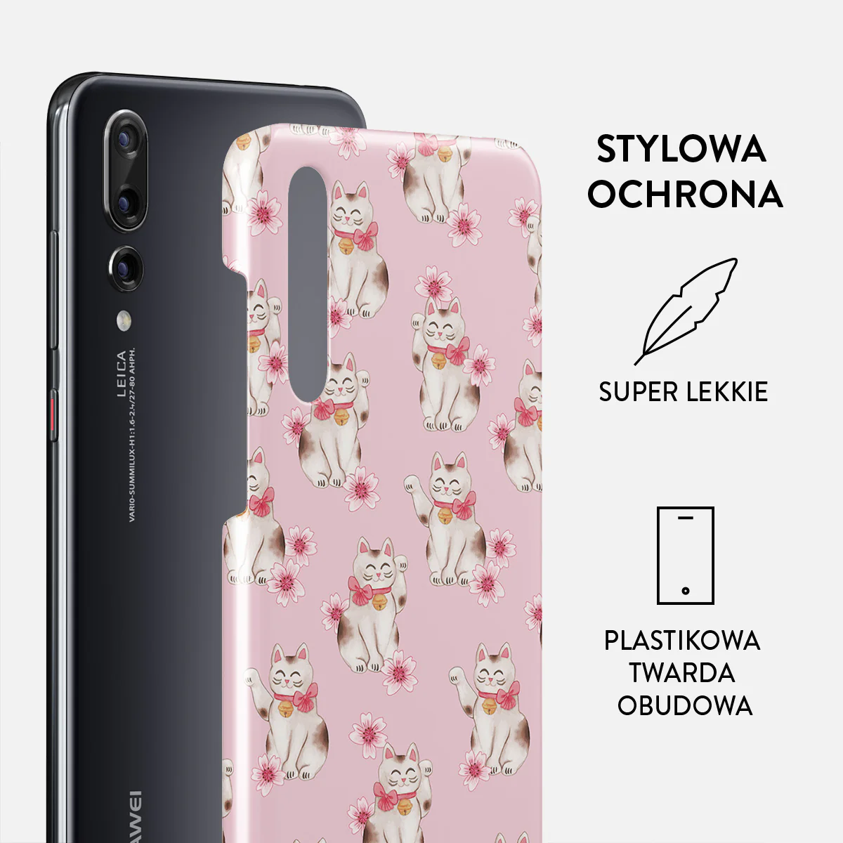 Maneki Neko - Huawei P20 Etui - Image 2