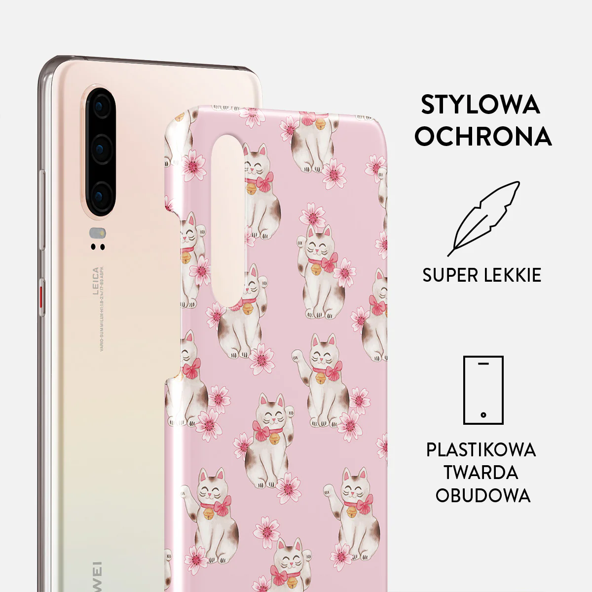 Maneki Neko - Huawei P30 Etui - Image 2