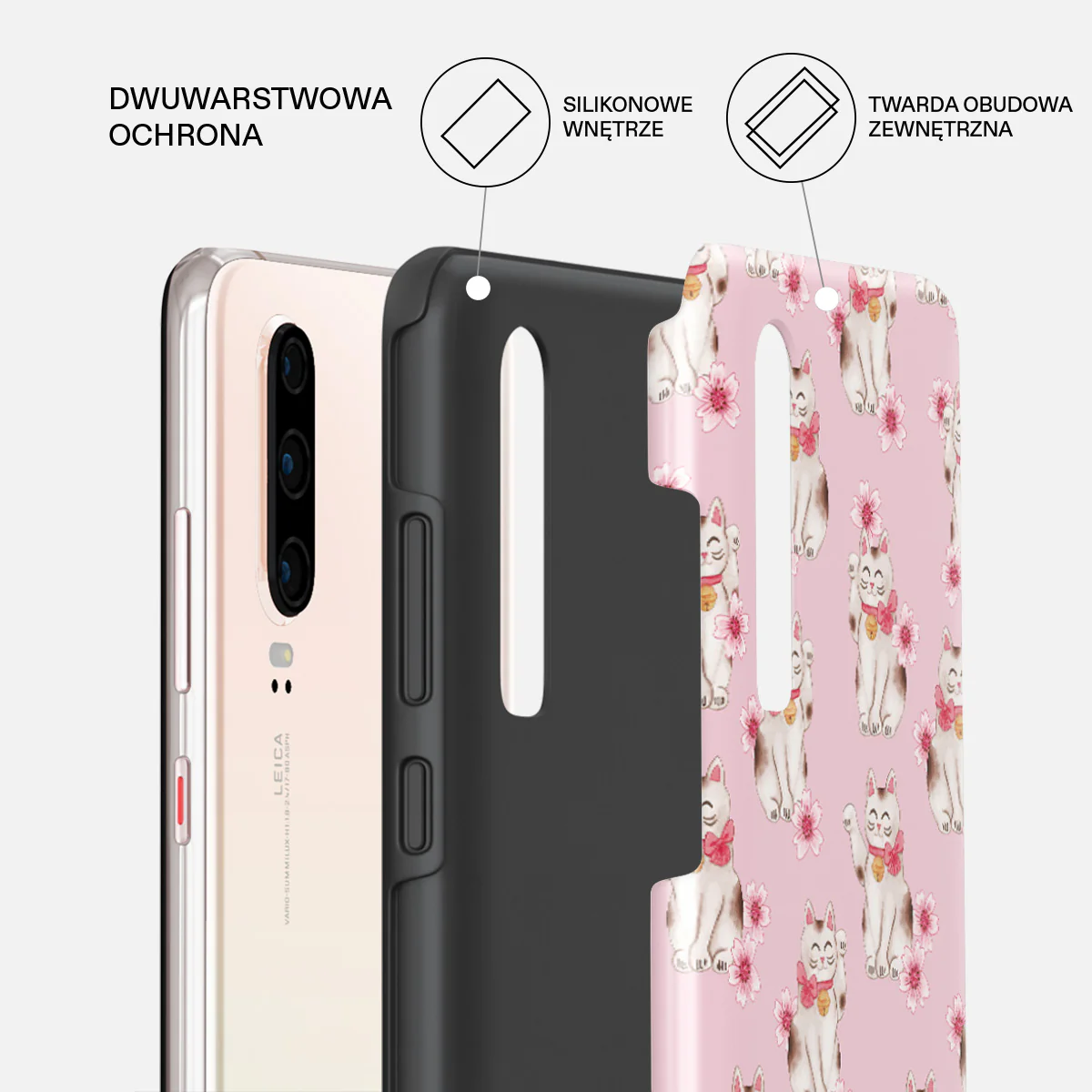 Maneki Neko - Huawei P30 Etui - Image 6