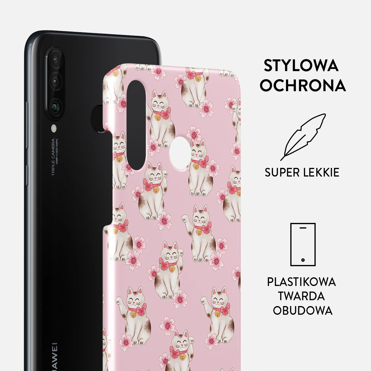 Maneki Neko - Huawei P30 Lite Etui - Image 2