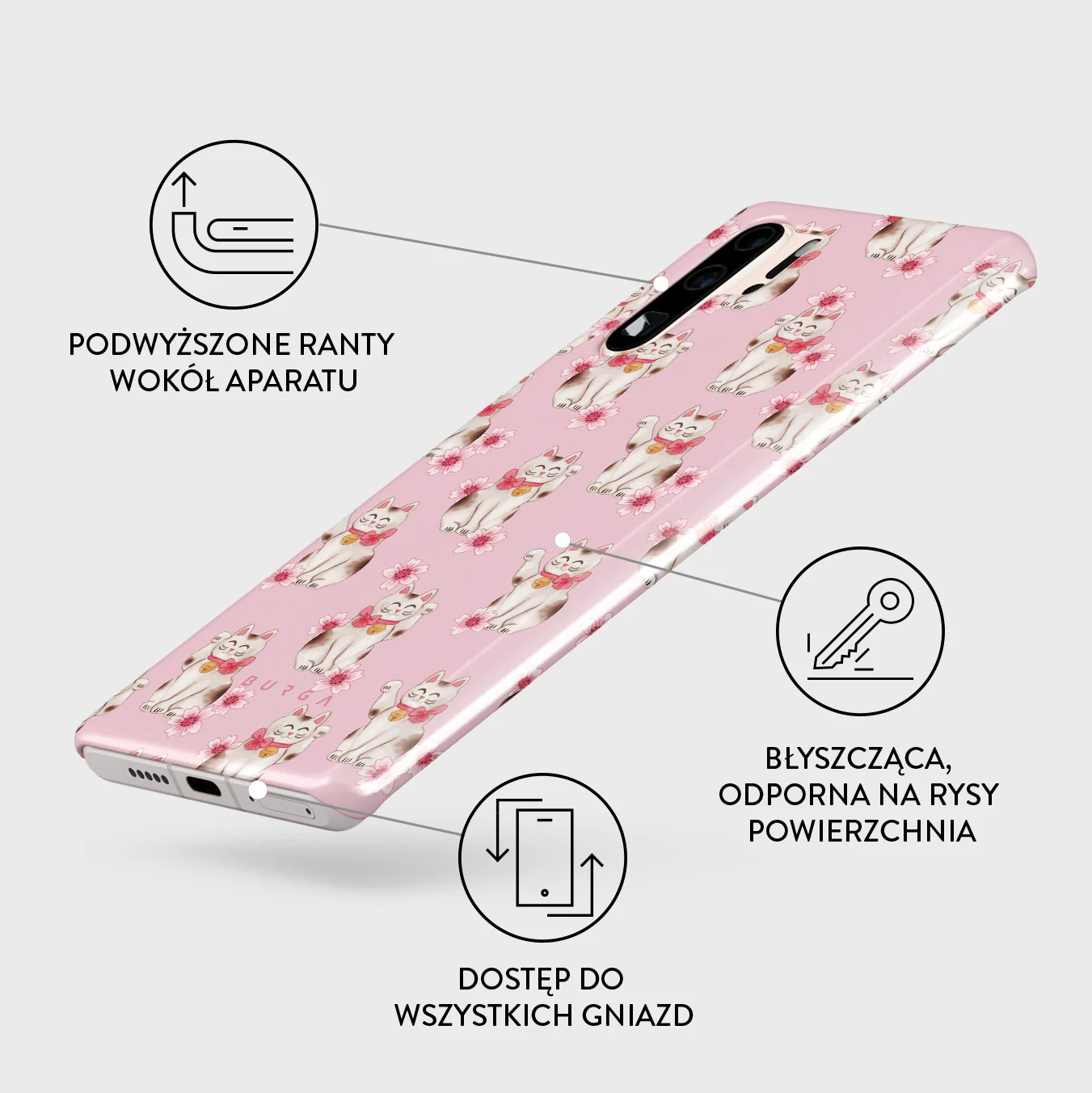 Maneki Neko - Huawei P30 Pro Etui - Image 3