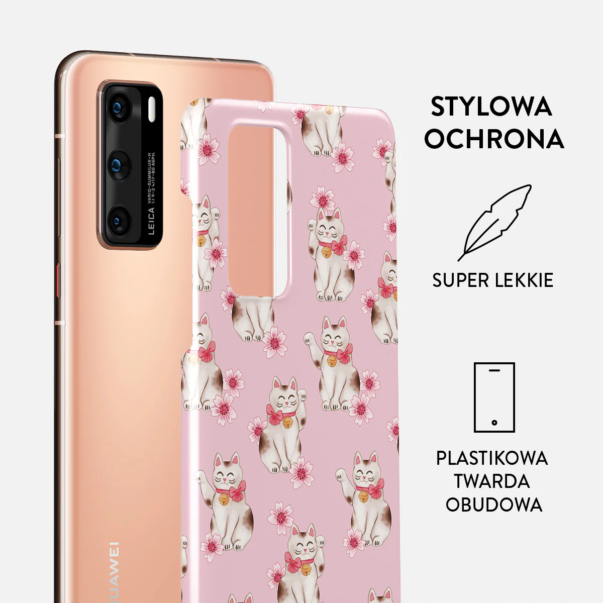 Maneki Neko - Huawei P40 Etui - Image 2