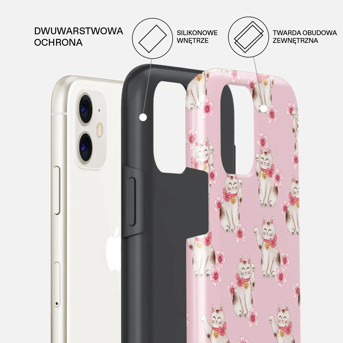 Maneki Neko - iPhone 11 Etui - Image 2
