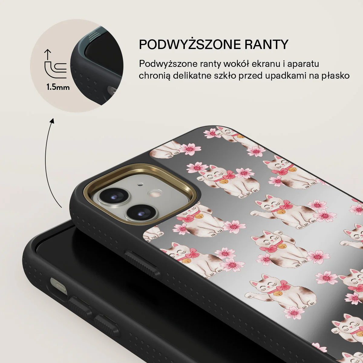 Maneki Neko - iPhone 11 Etui - Image 23