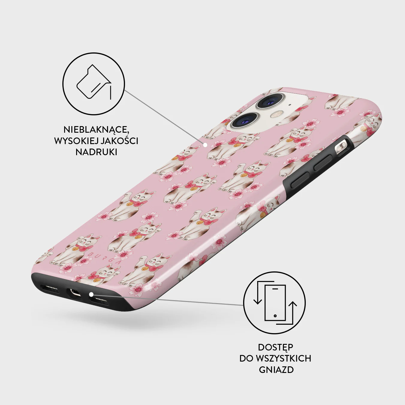 Maneki Neko - iPhone 11 Etui - Image 3